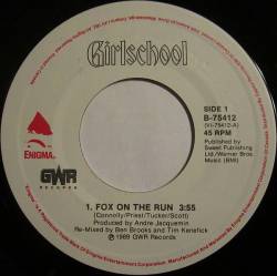 Girlschool : fox on the Run